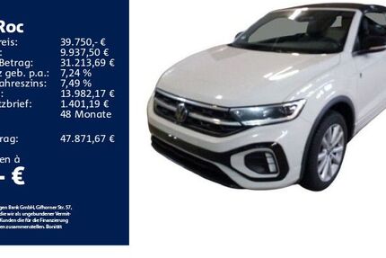 VW T-Roc 8.091 km 39.750 &euro; Aalen 73431