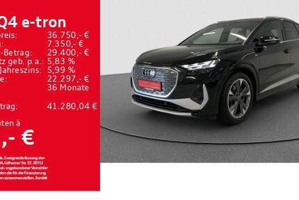 Audi Q4 e-tron 34.959 km 36.750 &euro; Aalen 73431