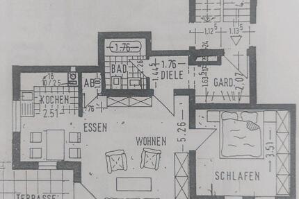 Wohnung Frankenhardt - 2 Zimmer, 61 m&sup2;, 500&euro; | Angebot:27595941