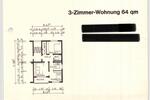 Etagenwohnung Aalen Dewangen - 3 Zimmer, 64 m&sup2;, 235.000&euro; | Angebot:26244801