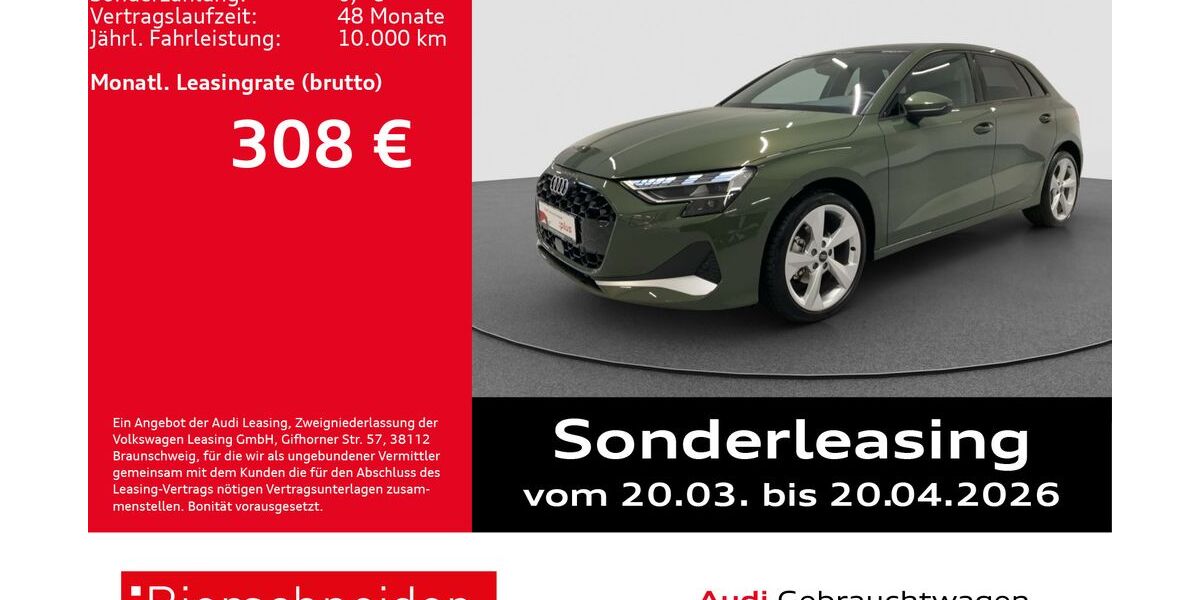 Audi A3 8.142 km 34.490 &euro; Aalen 73431