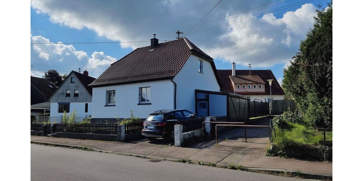 Sonniges freistehendes Einfamilienaus, wie auf eine Insel in RehnenhofWetzgau Schwäbisch Gmünd - Einfamilienhaus Schwäbisch Gmünd/Wetzgau Wetzgau | Angebot:26990001