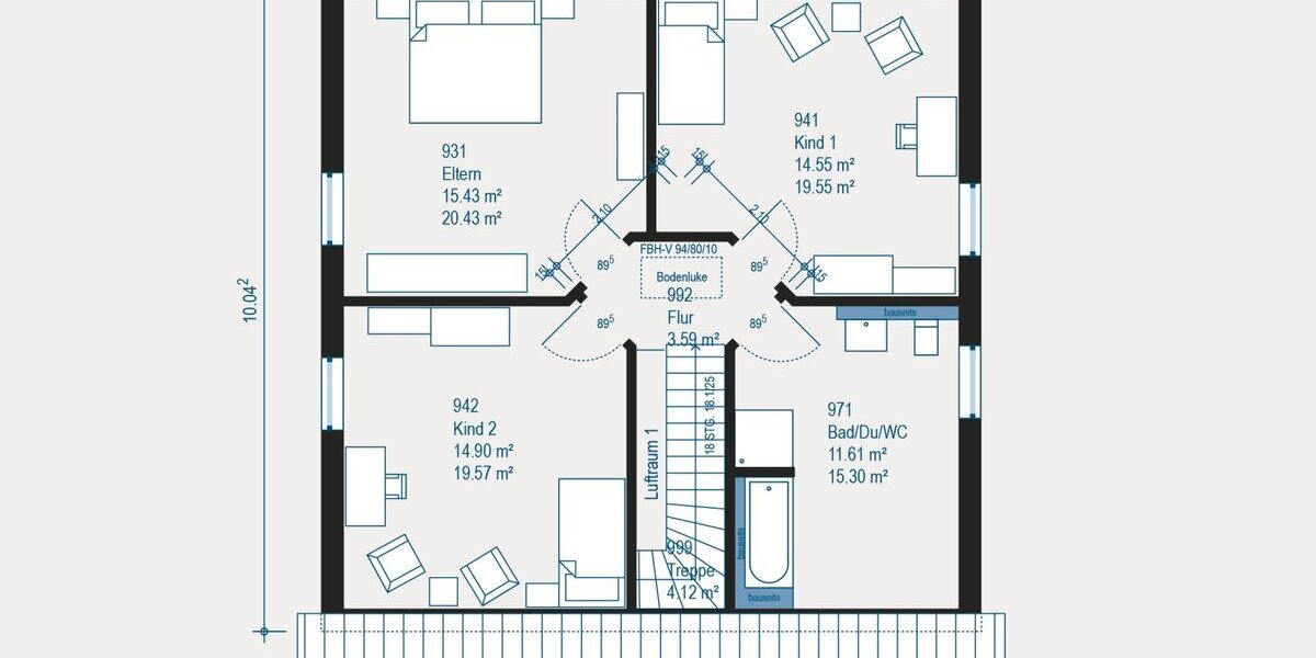 Modern geplantes Einfamilienhaus mit flexiblem Raumkonzept - Einfamilienhaus Heuchlingen | Angebot:27662815