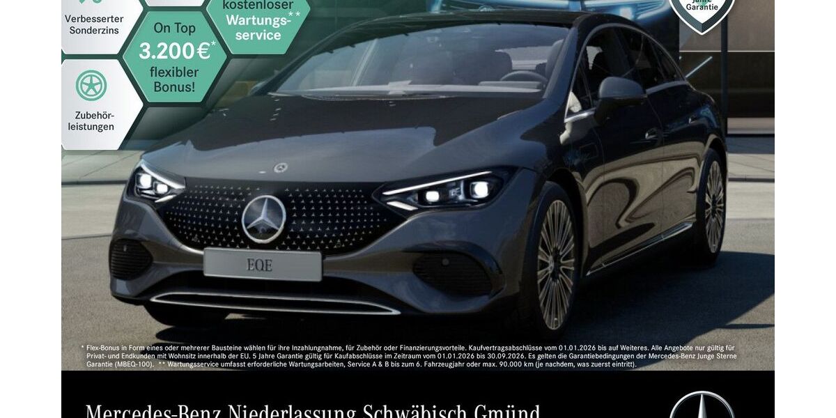 Mercedes-Benz EQE 5.700 km 51.990 &euro; Schwäbisch Gmünd 73529