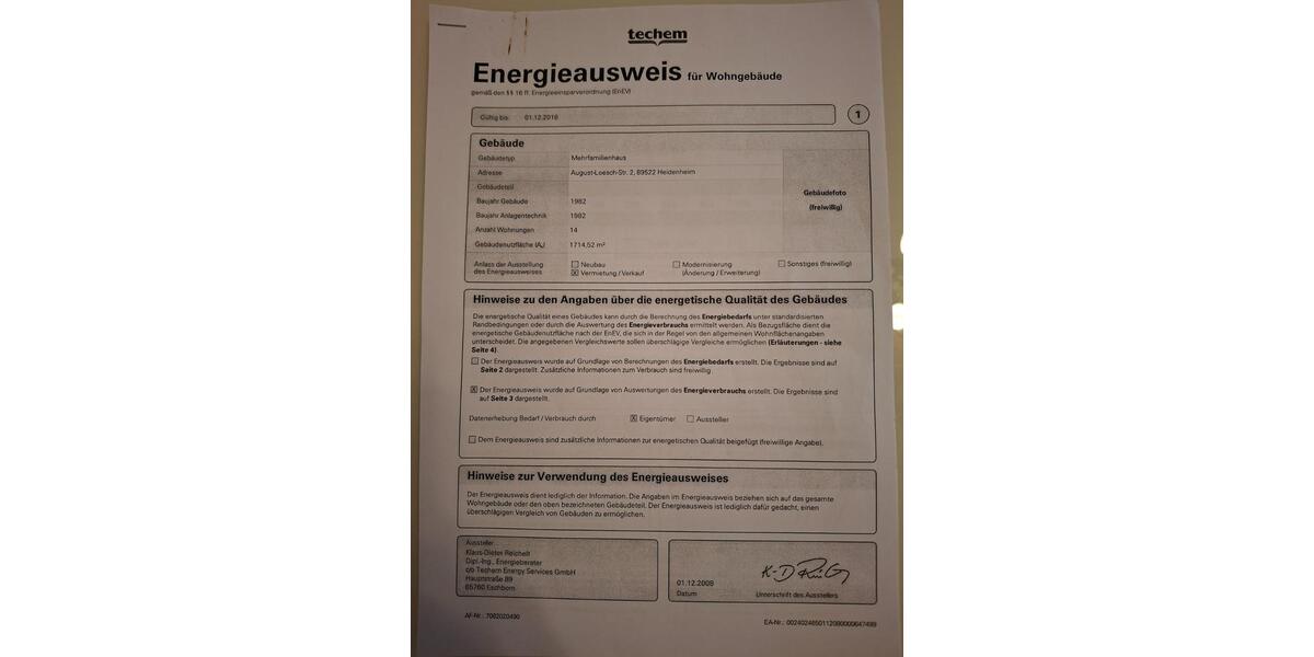 Etagenwohnung Heidenheim an der Brenz - 2 Zimmer, 72 m&sup2;, 220.000&euro; | Angebot:25220224