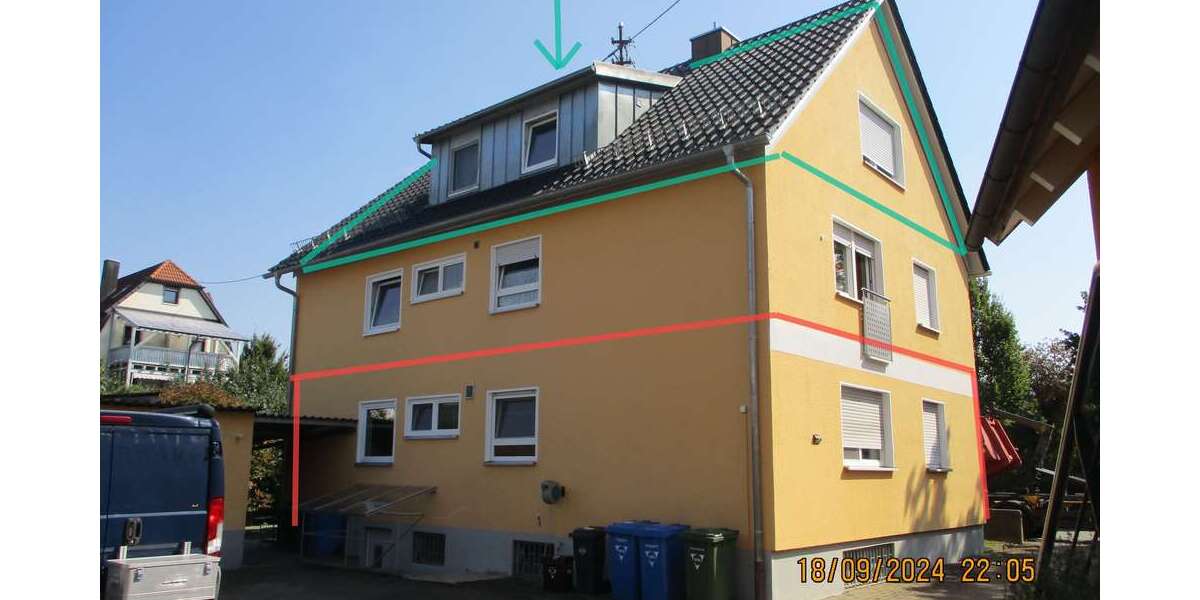 Etagenwohnung Aalen - 3 Zimmer, 67 m&sup2;, 900&euro; | Angebot:24772238