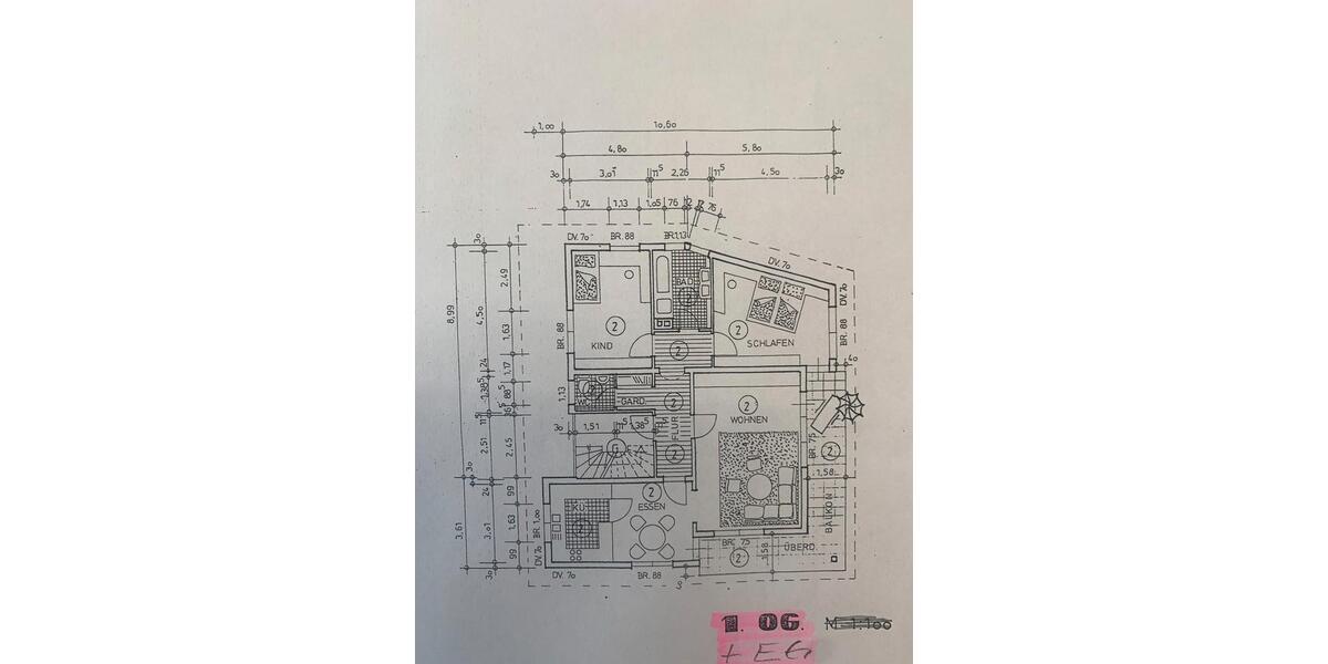 Erdgeschoßwohnung Obersontheim - 3 Zimmer, 92 m&sup2;, 650&euro; | Angebot:26032161