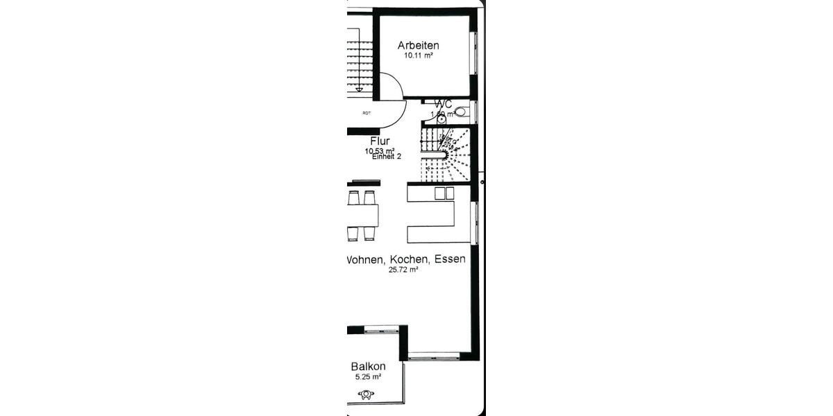 Maisonettenwohnung Aalen Unterkochen - 4.5 Zimmer, 104 m&sup2;, 1.480&euro; | Angebot:25941997