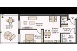 Etagenwohnung Aalen Unterkochen - 2 Zimmer, 75 m&sup2;, 1.059&euro; | Angebot:25701404