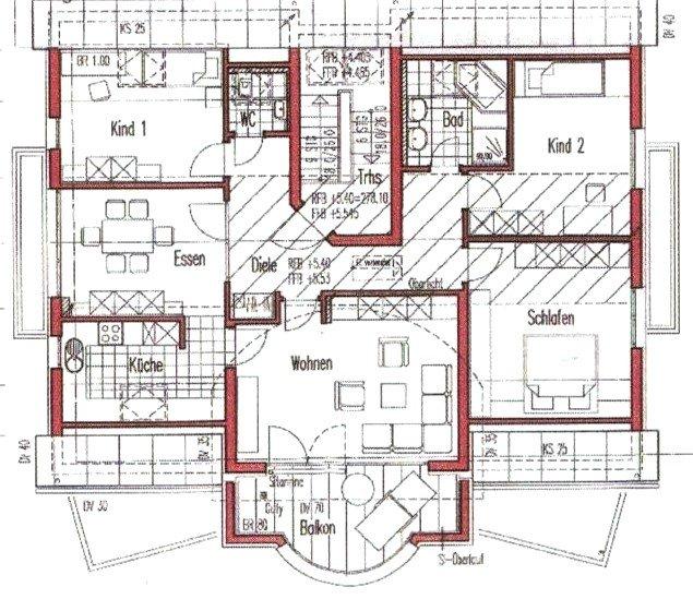 Dachgeschoßwohnung Lorch - 5 Zimmer, 112 m&sup2;, 1.230&euro; | Angebot:26003072